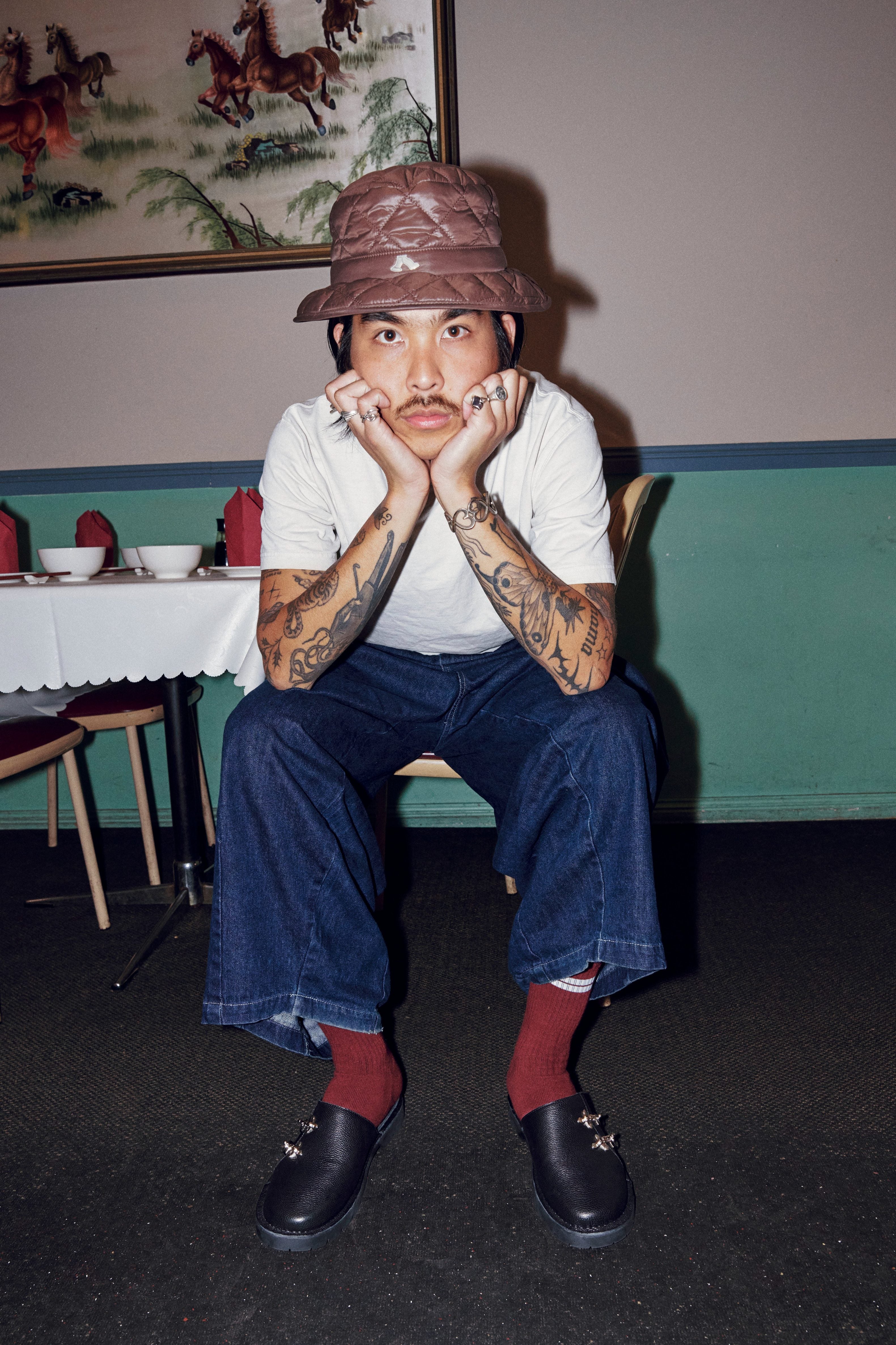 Quilted Bucket Hat